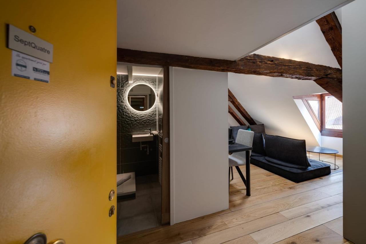 Le Septqatre - Grand Triplex Au Coeur De La Vieille Ville Annecy Eksteriør bilde
