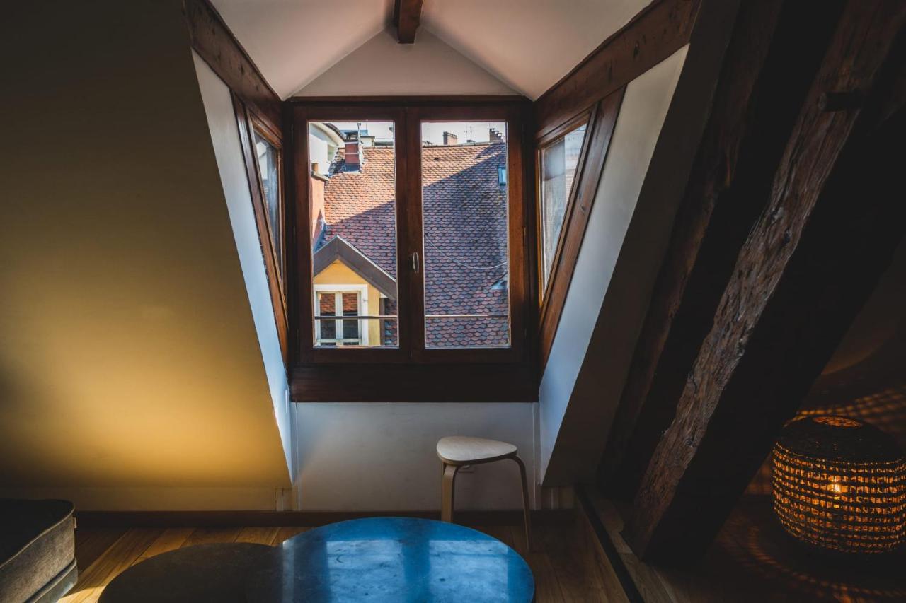 Le Septqatre - Grand Triplex Au Coeur De La Vieille Ville Annecy Eksteriør bilde
