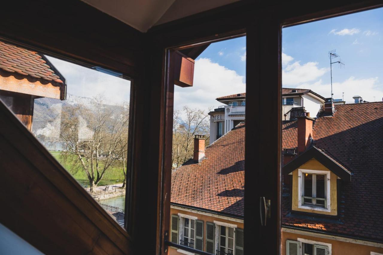 Le Septqatre - Grand Triplex Au Coeur De La Vieille Ville Annecy Eksteriør bilde